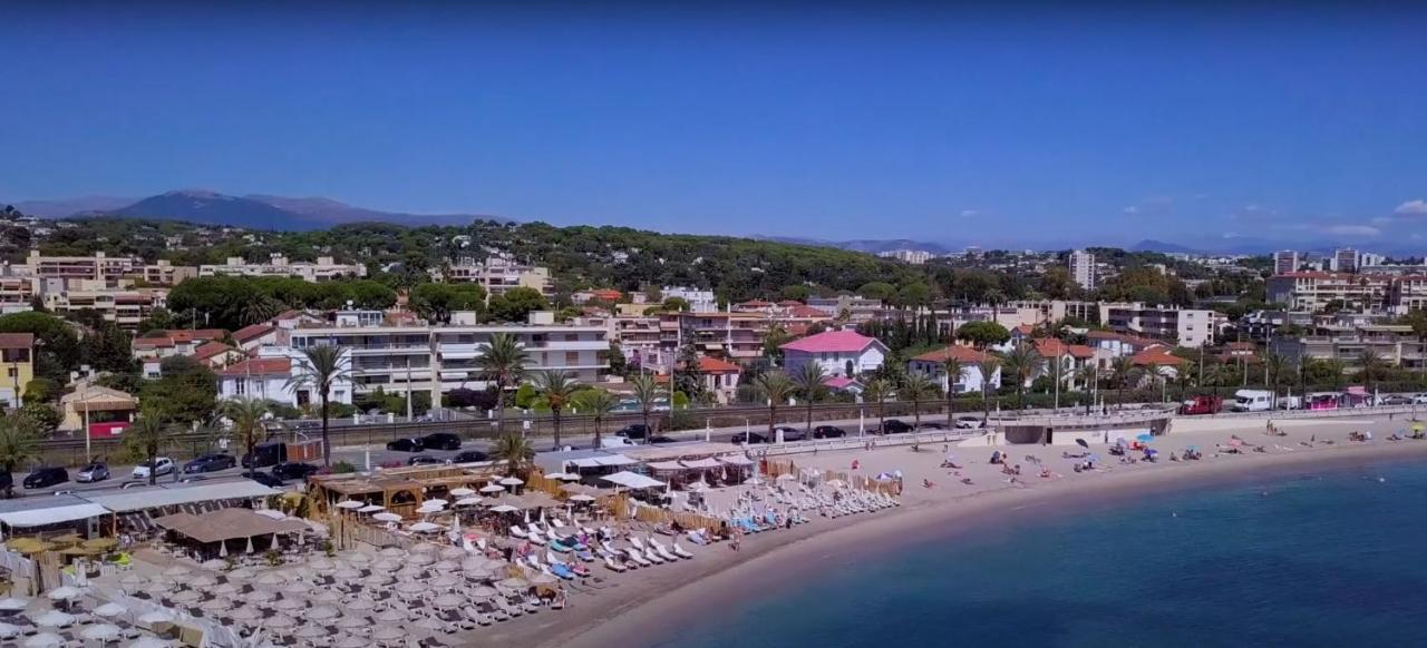 Apt Golfe Juan - 5Min Des Plages - Parking Privee - Piscine Rooftop فالوريس المظهر الخارجي الصورة